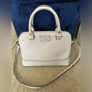 Kate Spade Wellesley Rachelle Bowler Bag in Ivory